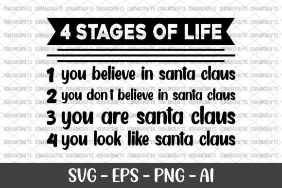 4 Stages of Life SVG