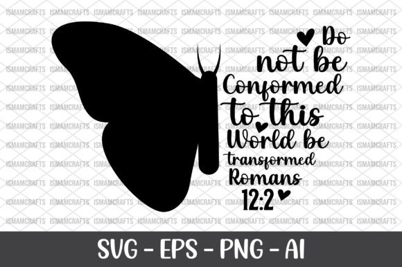 Do Not Be Conformed to This World SVG