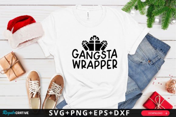 Gangsta Wrapper SVG Design