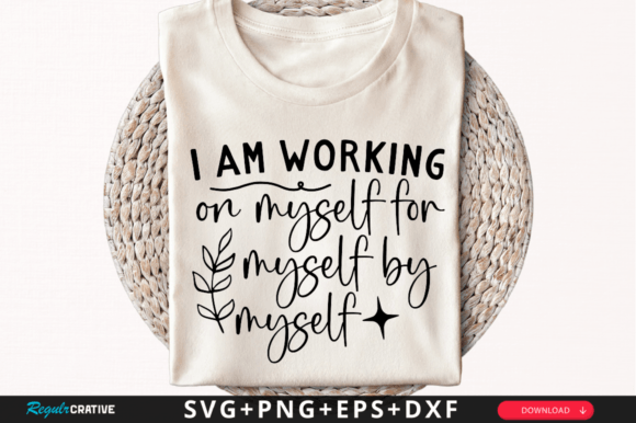 I Am Working on Myself for SVG Design
