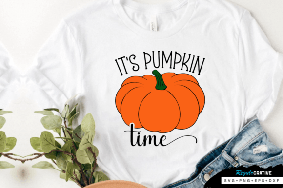 It's Pumpkin Time SVG Design