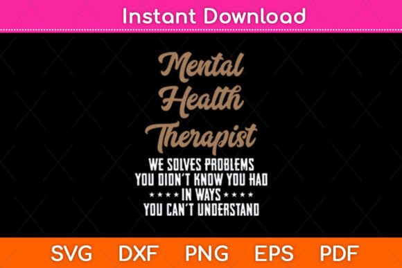 Mental Illness Health Counselor - Svg