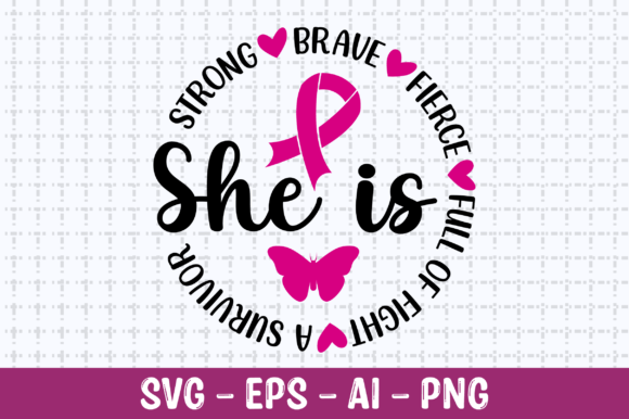 She is Strong Brave Fierce Full of Fight